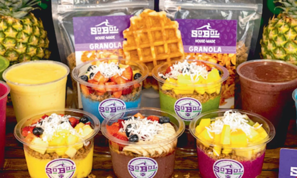 Product image for Sobol Free waffle with any regular or super bowl.