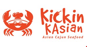 Kickin KAsian Asian Cajun Seafood logo