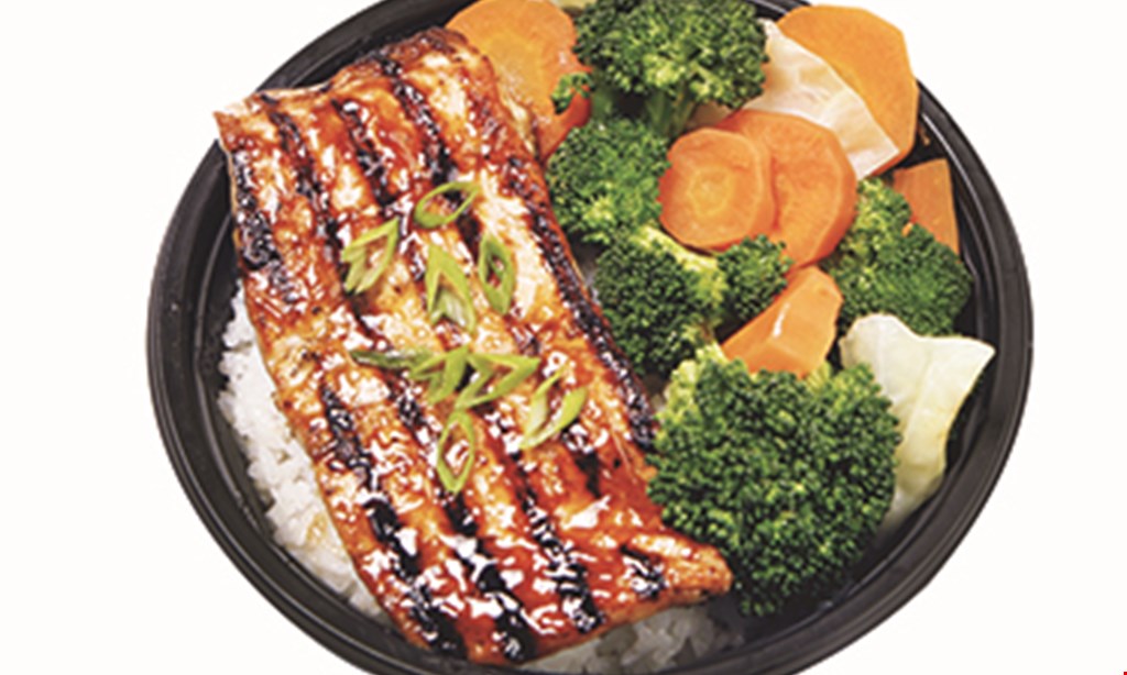 Product image for WaBa Grill $14.99 +TAX 2 Chicken Plates & Drinks