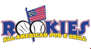 Product image for Rookies All-American Pub & Grill $5 Off Any Order Of $35 Or More