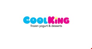 Cool King Frozen Yogurt & Desserts logo
