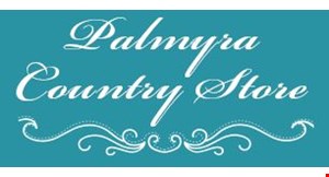 Product image for Palmyra Country Store $5 off any purchase of $30 or more.