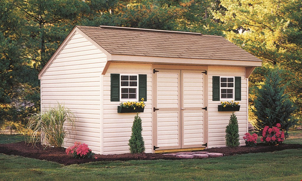 Product image for Palmyra Country Store FREE ridge vent on any new shed order. Must present coupon at time of purchase.