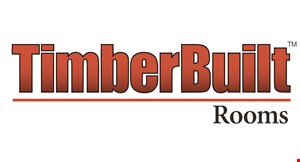 Product image for TimberBuilt Rooms $5000 - $7000 OFF your TimberBuilt™ room Call for Free Design Session. 
