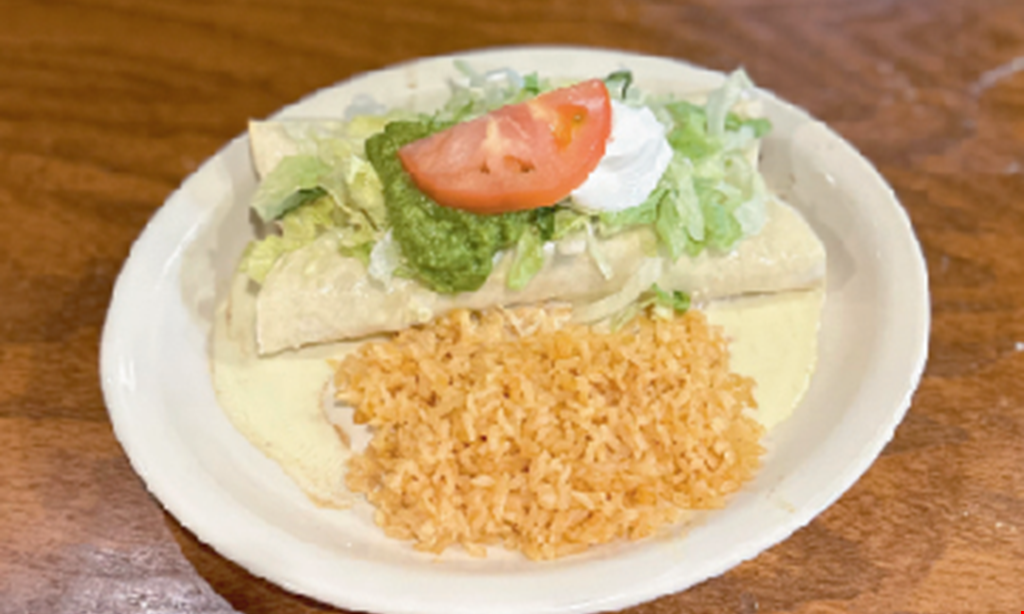 Product image for Los Tres Vaqueros 1/2 off dinner entree with purchase of a dinner entree of equal or greater value & 2 drinks.