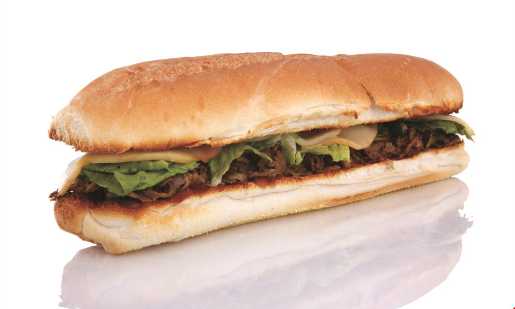 Product image for Cousins Subs FREE SUB !Buy any two 71/2" subs & a side*,get the third 71/2" sub FREE! *Sides include chips, fries, Wisconsin Cheese Curds, drink, & soup. 