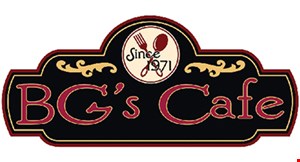 BG's Cafe logo