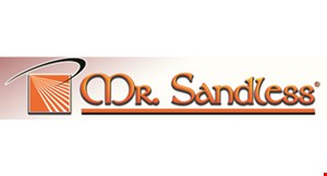 Mr. Sandless and Dr. Deck N Fence logo