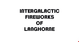 Intergalactic Fireworks of Langhorne logo