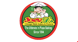 Product image for Joey D's Bradenton $5 Off large deep dish valid for dine in or take-out