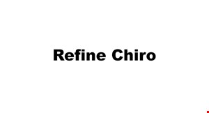 Refine Chiro logo