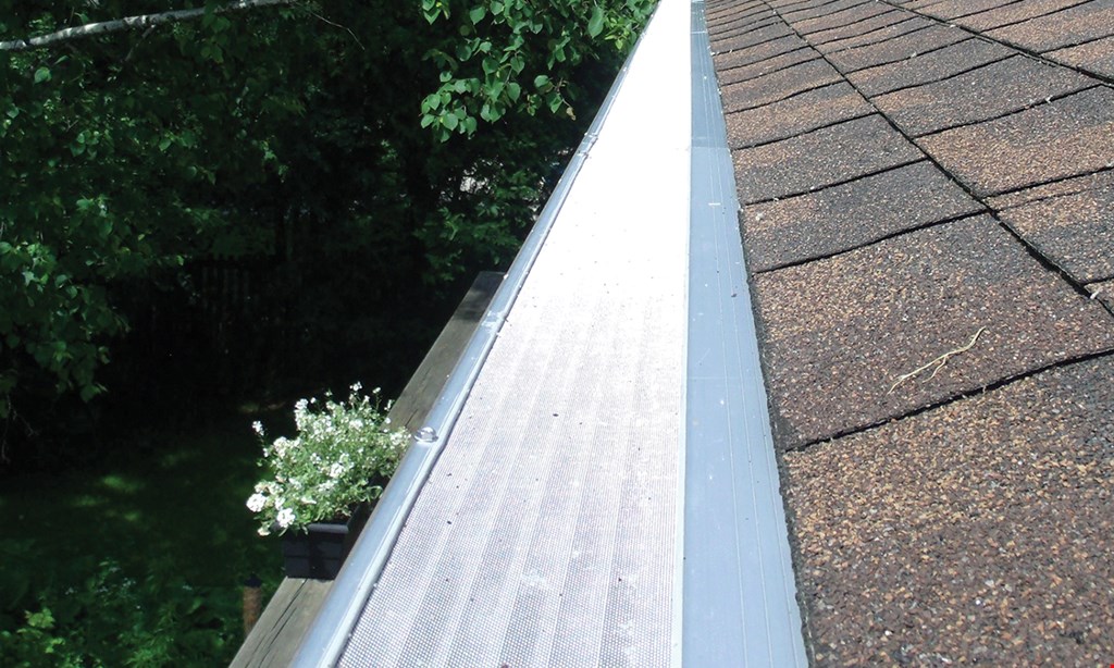 Product image for All American Gutter Protection $100 OFF ANY INSTALL (75 ft. minimum). 