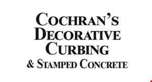 Cochran's Decorative Curbing & Stamped Concrete logo