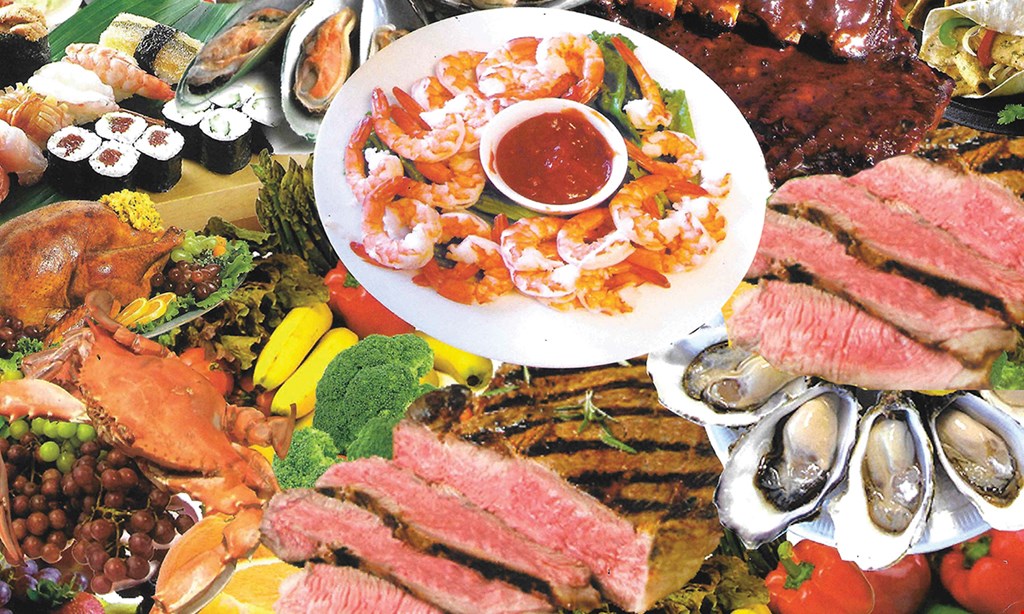 Product image for Katana Buffet & Grill 15% off 8 Adult Minimum at Table (must be one bill). 