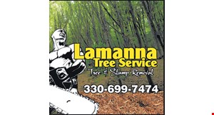 Product image for Lamanna's Tree Service $25 OFF ANY TREE JOB OVER $350. 