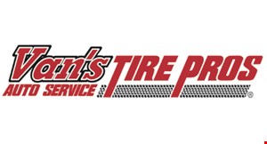 Product image for Van's Auto Service Tire Pros A/C Special $69.95. A/C System check & service. Includes evacuation and recharge. (Refrigerant extra. Excludes R1234yr). 