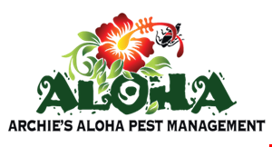 Archie's Aloha Pest Management logo