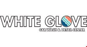 Product image for White Glove Car Wash $50 hand wax includes an elite full service car wash with Carnauba Wax. 