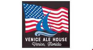 Product image for Venice Ale House $5 off entire purchase of $30 or more.