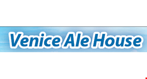 Product image for Venice Ale House $5 off entire purchase of $30 or more. 