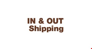 In And Out Shipping logo