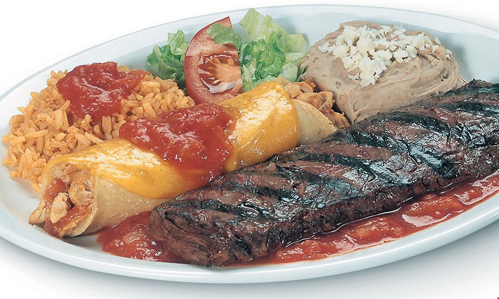 Product image for Pepe's Mexican Restaurant free dinner buy 1 dinner, get 1 dinner free with purchase of 2 beverages.