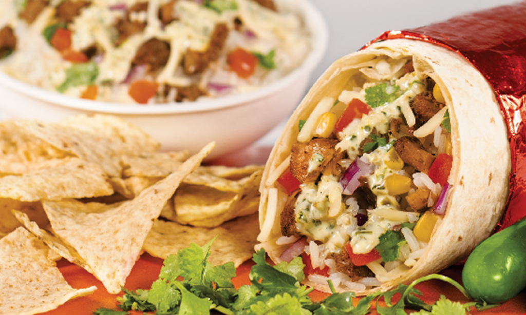 Product image for Hot Head Burritos $1 Off! Get $1 off any regular size burrito or bowl