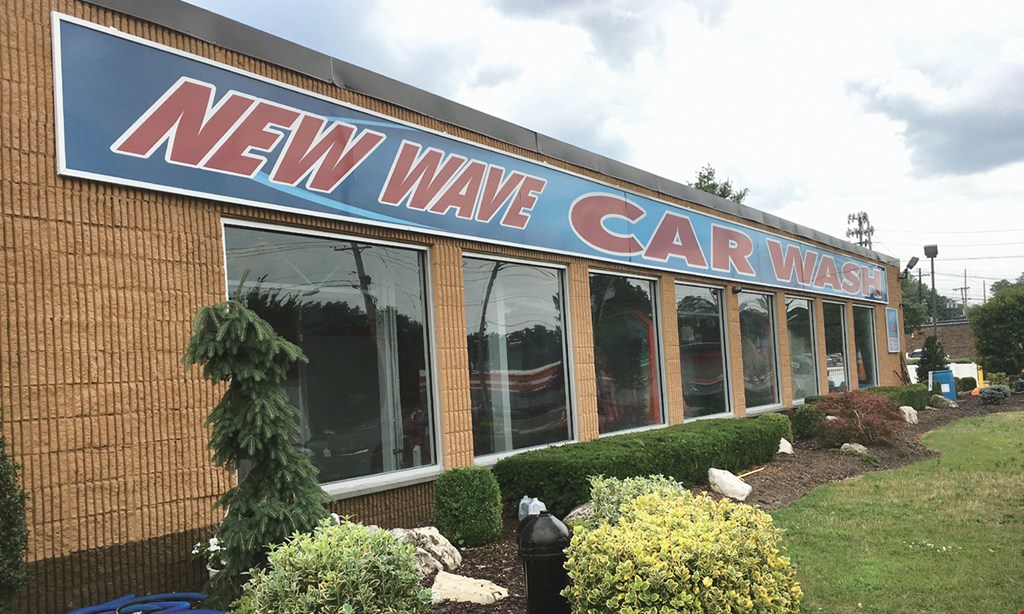 Product image for New Wave Car Wash $2 OFF basic full service. 