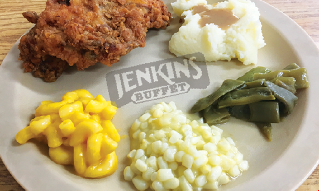 Product image for Jenkins Buffet $5 OFF purchase of $25 or more