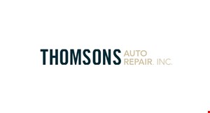 Thomson's Auto Repair, Inc. logo