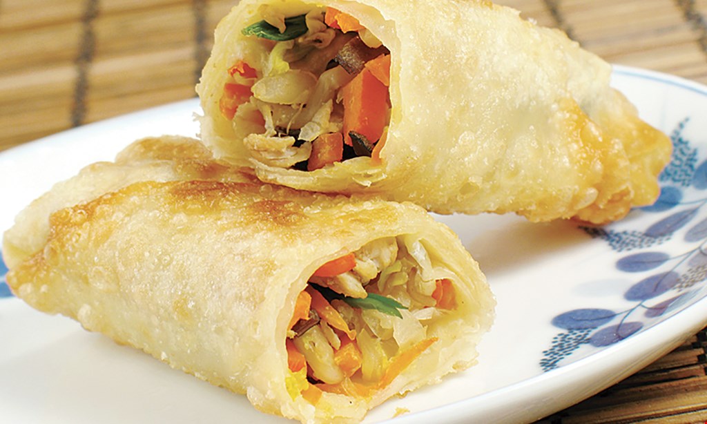 Product image for Chopsticks Chinese Restaurant Free pork egg roll with purchase of $20 or more