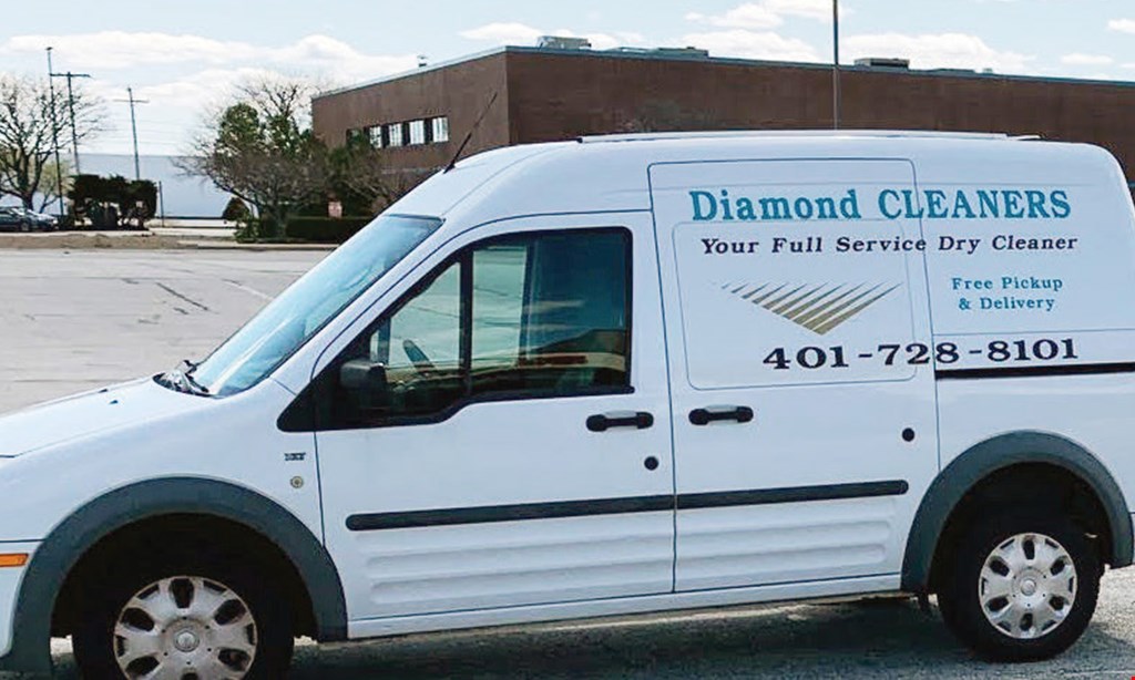 Product image for Diamond Cleaners $3 OFF - 3 or more dry cleaned items 