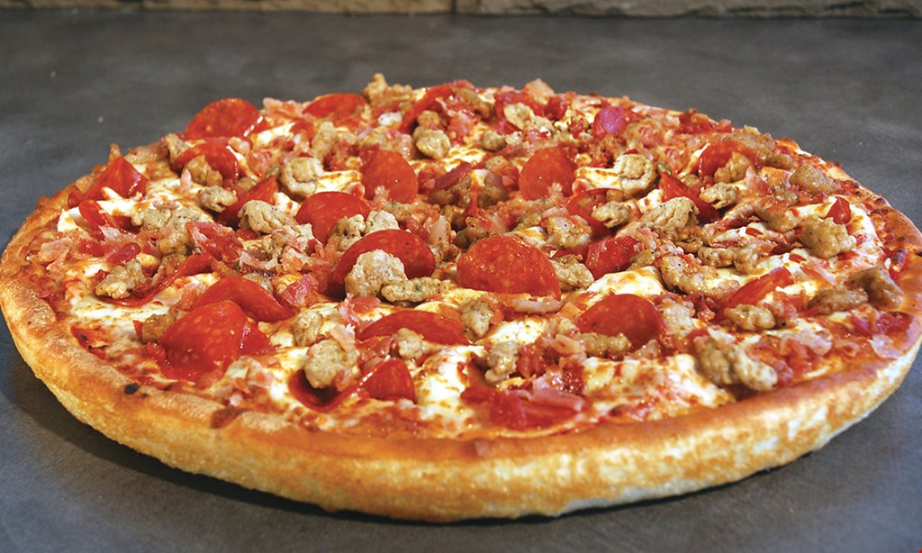 Product image for East Of Chicago Pizza Specialty Pizza Med $13.99 | Large $16.99 Pan, Thin or Crispy additional for the Tower.