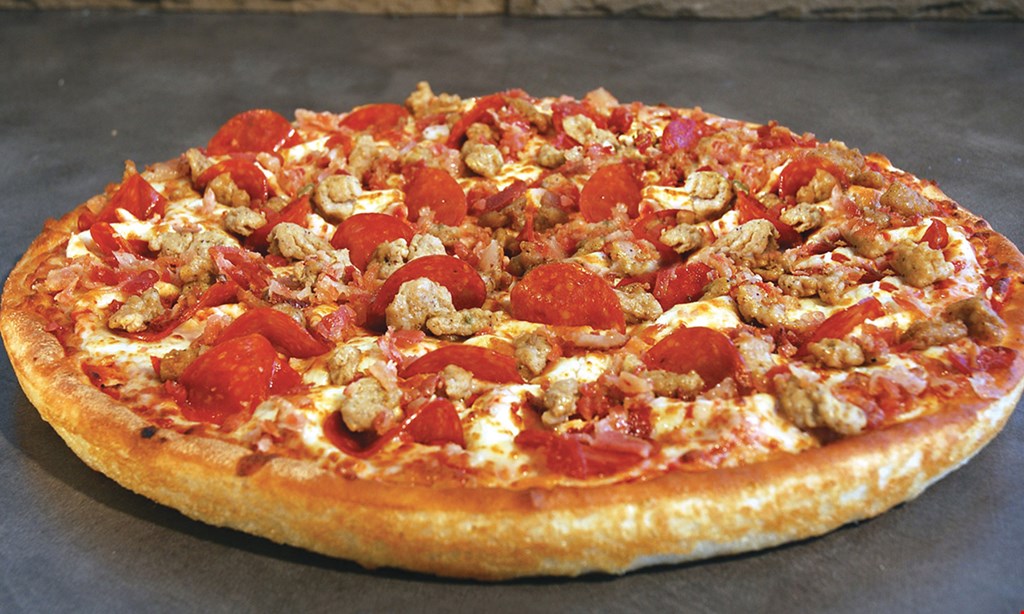 Product image for East Of Chicago Pizza Specialty Pizza Med $13.99 | Large $16.99 Pan, Thin or Crispy additional for the Tower.