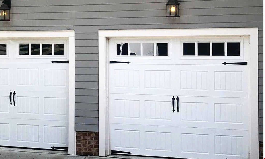 Product image for Triangle Garage Doors Llc $50 OFF ANY GARAGE DOOR REPAIR with any parts purchase.