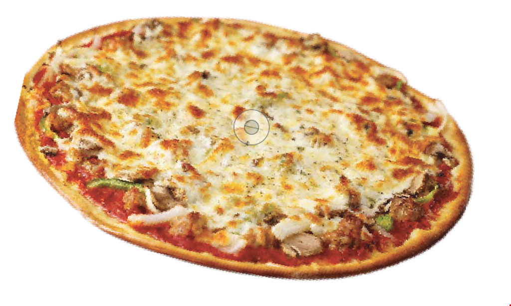 Product image for Rosati's Pizza $26.99 for Lg. 14” 2-Topping Thin Crust Pizza, Italian or Caesar Salad, Breadsticks or Cinnamon Sticks and (1) 2-liter of  Coca-Cola.