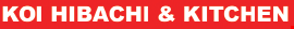 Koi Hibachi & Kitchen logo