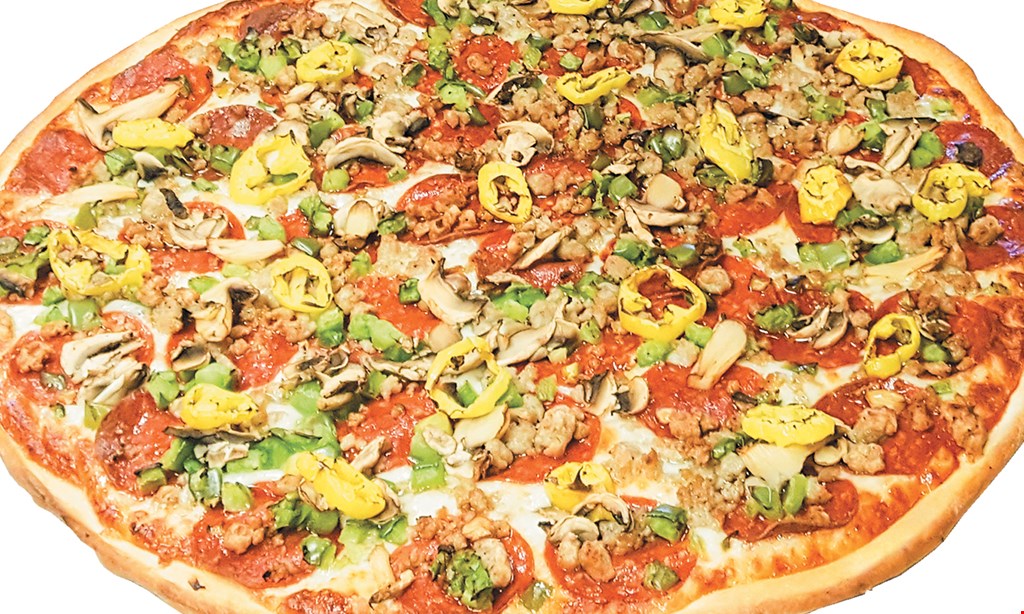 Product image for Italo's Pizza $2599Medium 2-item pizza & 8-piece chicken & jojo's. 