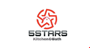 Product image for 5 Stars Kitchen & Bath FREE CABINET HANDLES, with kitchen or bath remodel.