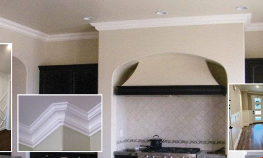 Product image for Crowning Touch Moulding Install 3 rooms, get 1 free. 