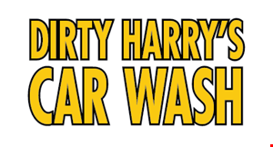 Product image for Dirty Harry's Car Wash $3.25to start SELF SERVE CAR WASH 