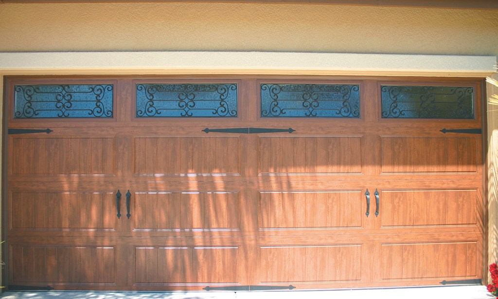 Product image for Easy Open Door Company $100 OFF any new 2-car garage door OR $50 OFF any new 1-car garage door. 