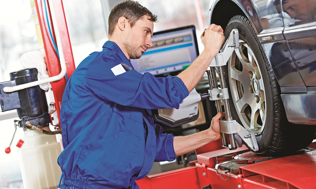 Product image for Econo Lube N' Tune & Brakes Imperial Beach Wheel Alignment Special Starting at $49.95.