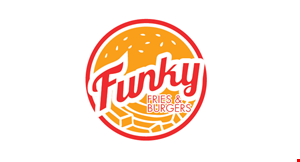 Product image for Funky Fries & Burgers FREE ENTREE 