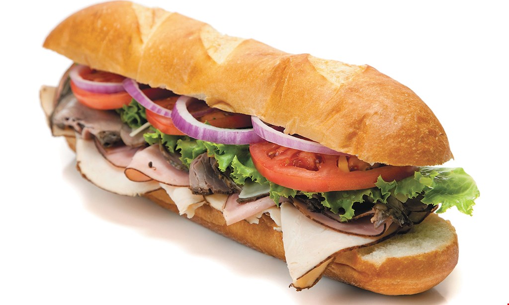 Product image for Jersey Mike's Subs Free chips and drink with any sub purchase.