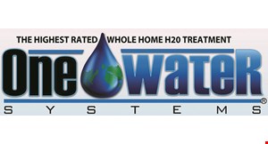 Product image for One Water Systems Save on whole home filtration. $800 Off any system. Free installation. Free annual check ups. Free 12 month no interest. Free removal of your old softener or filter. 