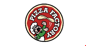 Product image for Pizza Factory FREE SMALL CHEESE PIZZA with purchase of extra large pizza.