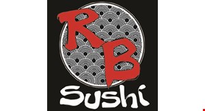 Product image for RB Sushi 20% OFF ENTIRE TICKET.