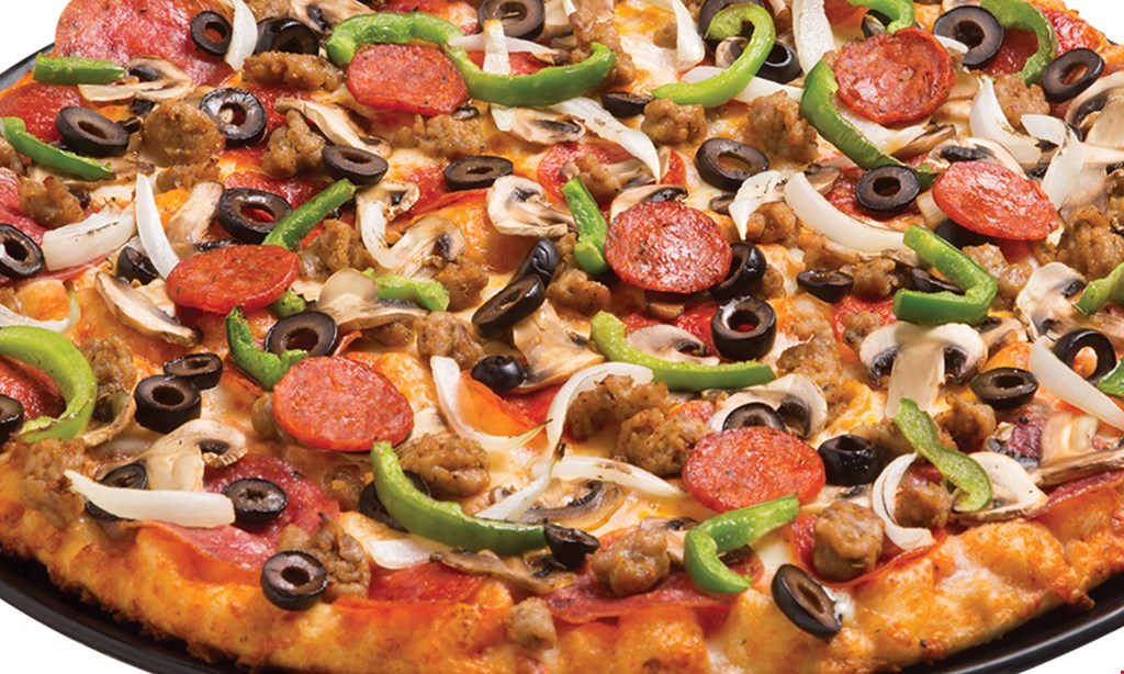 Product image for Round Table Pizza- La Mesa HAVE TO HALF IT 1/2 Price 2nd Pizza Buy any Medium, Large or X-Large Pizza at regular menu price & get a second medium, large or x-large pizza of equal or lesser value for 1/2 price!