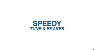Product image for Speedy Tune & Brakes Brake Services $99.99.